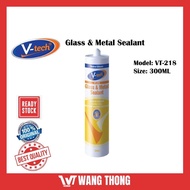 V-Tech Glass & Metal Sealant VT218 Silicon Atap Bumbung Zink