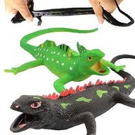ValeforToy Lizards Toys,Super Stretches Material TPR,9-inch Rubber Lizard Figure Realistic Set(2 Pac