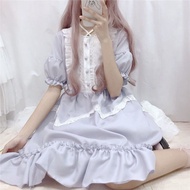 Lolita Skirt Japanese Girl Cute Soft Girl lolita Skirt Spinning lolita Short Sleeve Dress Fairy Skir
