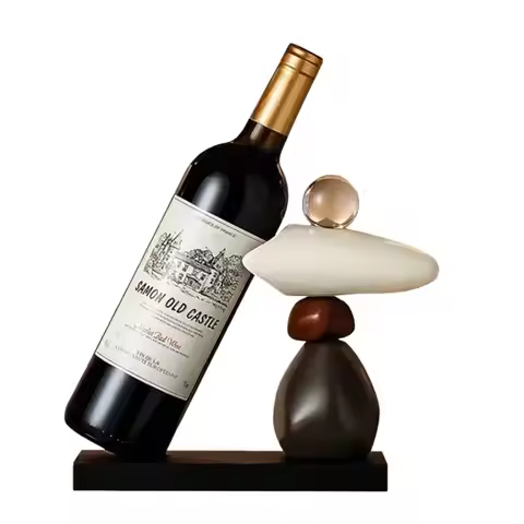 A88K-Stone Statue Figurine For TV Cabinet, Wine Cabinet Decor, Living Room Desktop Home Decoration