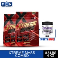 COMBO MMX Xtreme Mass 4 kg Protein Fitness Supplement- Makanan Tambahan Penambah Berat