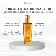 L’Oreal Paris Elseve Extraordinary Oil Gold 4x Shine Smoothen Hair Serum Hair Treatment 100ml