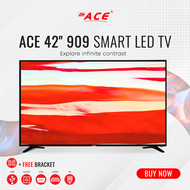 ACE 42" UHD Smart Google TV (Android 12, Netflix, Youtube, Chromecast, ISDB) with Bracket