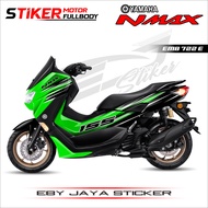 STIKER FULL BODY MOTOR NMAX VARIASI DESAIN-STIKER KEKINIAN FULL BODY MOTOR NMAX SIAP PASANG-EMB722