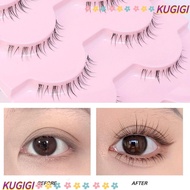 KUGIGI Lower Eyelashes, Soft  Band Under Eye Lashes, Handmade Natural Korean Makeup Manga Bottom Man