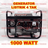 FORZA Mesin Generator 1000 watt Genset AVR 1000watt Jenset Bensin