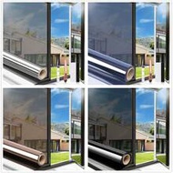 1 Roll One Way Window Film Daytime Privacy Window Tint For Home UV Blocking Mirror Film Non-Adhesive