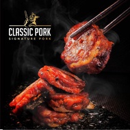 kimcibak ( Gold Coin Pork / Babi Panggang )
