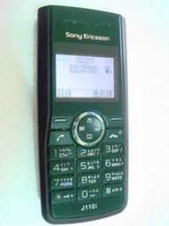 Sony Ericsson J110i J110 GSM 雙頻 無照相 手機P1