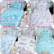🌵LỤA TENCEL 80S🌵 Bộ Nệm Trẻ Em Đi Học Lụa Tencel 80s Cao Cấp Tặng Kèm Túi Đựng _ Nemtot Bedding