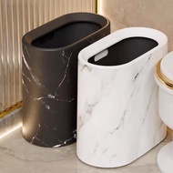 HOT Bathroom Gap Trash Can With Lid Household Kitchen Gap Lidless Rectangular Garbage Basket Toilet 