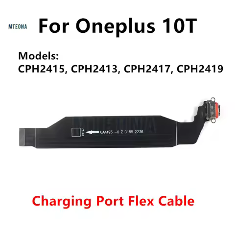 USB Type-C Charging Dock For OnePlus 10T Flat Cable Tail Plug Small Board Charg Connector Flexible R
