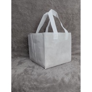 Spunbond box bag, fits 22 lunch box, bag size 22x22x22cm