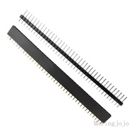 JoJo 10Pair 40 Pin Straight Header Connectors 2 54 Breakaway PCB Board Pin Header Connectors for Ind