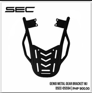sec honda genio beat & scoopy top box bracket metal gear