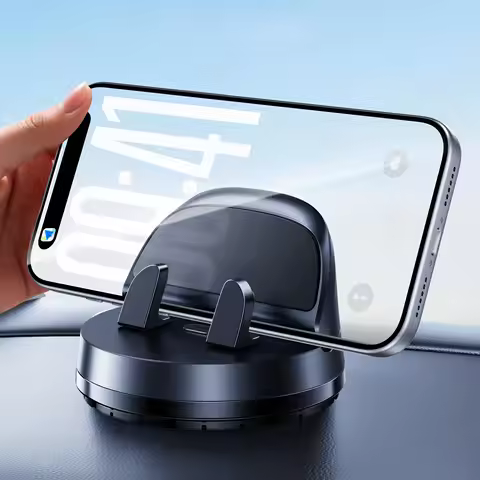 Oatsbasf Car Dashboard Phone Mount 360° Free Rotation Universal Phone Holder Stand for iPhone Samsun