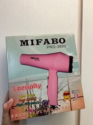 Mifabo PRO-3800 MIT 吹風機造型美容 家用吹風機 兩段式吹風機 黑色