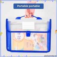 A4 SIZE MULTICOLOUR EXPANDING FILE WITH HANDLE / A4 SIZE FILE BAG WITH HANDLE