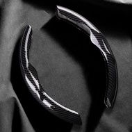 Car Steering Wheel Cover Compatible With Mercedes-Benz AMG GLC43 GLC63 GLC63S Carbon Fiber Segmented