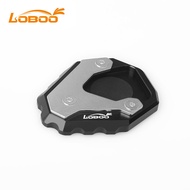 LOBOO บาร์เรลรถจักรยานยนต์ขนาดใหญ่สำหรับปรับแต่งพื้นรองเท้ากันลื่นสำหรับฤดูใบไม้ผลิ 650MT ด้านข้าง