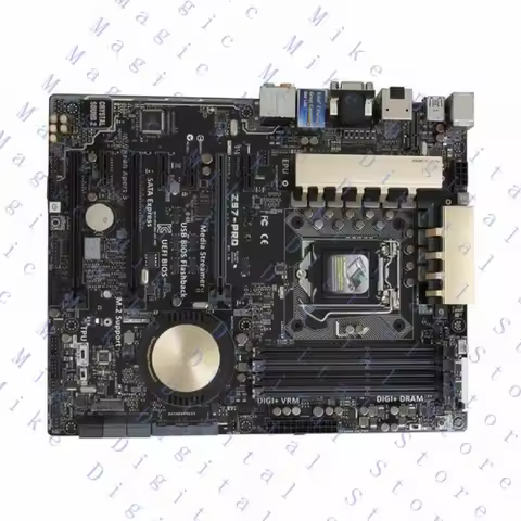 UU FOR ASUS Z97-PRO LGA 1150 Intel Z97 SATA3.0 USB3.0 VGA HDMI DVI Motherboard With I/O