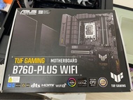 (二手)ASUS TUF GAMING B760-PLUS WIFI 主機板 連intel 17 -14700F
