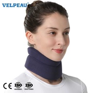VELPEAU B Support Neck Pain Spine Pressure, Adjustable Foam Cervical Collar for Snoozing and Sleep A