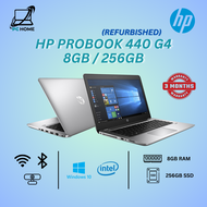 (Refurbished Laptop) HP Probook 440 G4【Intel Core i5】【8GB / 256GB SSD】【3 Months / 1 Year Warranty】