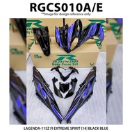 Cover Set Rapido Lagenda 115ZFi EXTREME SPIRIT (14) Black Blue Red Accessories Motor 115Z Fi 115  SR
