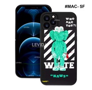 Tecno Spark 7 Tecno Spark 7 Nfc Tecno Spark 9T Case Black Gambar MAC05/ Macaron Black softcase  Tecn