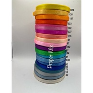 Satin Ribbon 6mm 1/4” 13yards / 30yards DIY Bow Craft Satin Wrapping Decoration