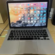 Apple macbook pro 2012 年末 13寸 2.9GHz Core i7 8GB RAM 256GB HDD