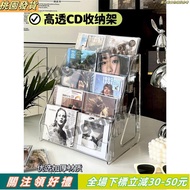 Taiwan Shipping🔥Omega Record Storage Rack omega CD Disc Rack Acrylic Ladder Vinyl Record Storage Box