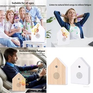 Shwnee Bird Chirping Sound Box Singing Bird Box with Motion Sensors Nature Sound Box