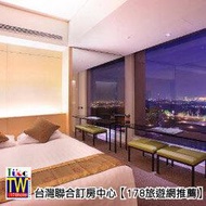 ►12坪大面落地窗景觀房  台中烏日清新溫泉飯店 景觀雙人房住宿含早餐 4399元