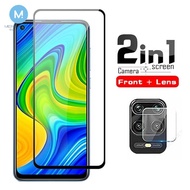 🎁 Ready Stock【 Tempered Glass 】🎁 2 in 1 Xiaomi Redmi Note 11 11S 10 10S 9 9s 9T 9C 9A 8A 8 7 Poco M3 X3 NFC Pro Max Full Screen Protector Tempered Glass