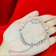 Luxury silver Pearl Bracelet CD 01166
