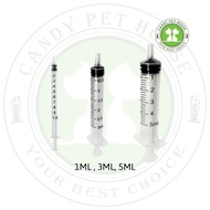 Cellotron Syringe Without Needle ( Clear ) - 1ml / 3ml / 5ml