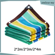 [AmlesoMY] Shade Net Shade Net Shade Traction Durable Lightweight Outdoor Sunshade Shade