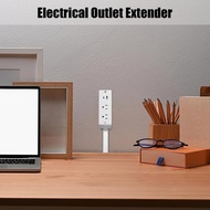 Electrical Outlet Extender Adjustable Height Multiple Outlets Multifunctional Electrical Socket Exte