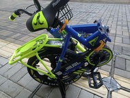 全新16吋鳯凰兒童摺疊單車 +避震+三刀葉車圈 藍／粉／白／紅四色 698元 包安裝／包送貨  另12吋588元／14吋638元／18吋758元  bbcwpbike bike折疊單車