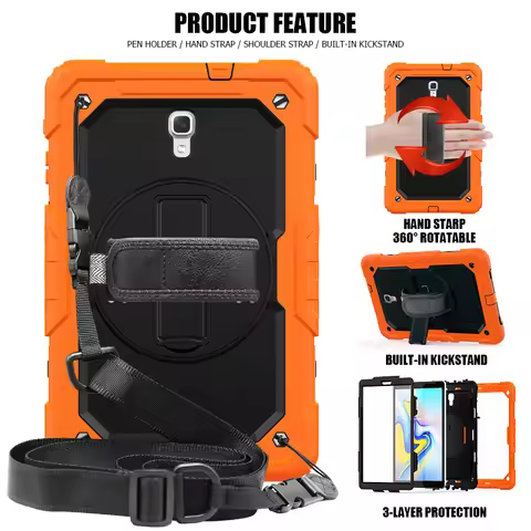 Kids Shockproof Hybrid Silicone Case For Samsung Galaxy Tab A A2 10.5 2018 T590 T595 T597 SM-T590 SM