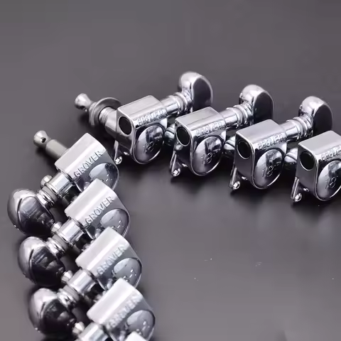 Original Genuine Mini Knob G-R-O-V-E-R R6 / L6 Guitar Machine Heads Tuners 1:18