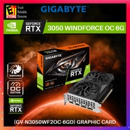 GIGABYTE GeForce RTX 3050 WINDFORCE OC 6G GDDR6 GRAPHIC CARD GV-N3050WF2OCV2-6GD