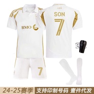2024-25 National Job League Los Angeles FC Away SON Xingyu 7   Football Jersey Children SON Jersey S