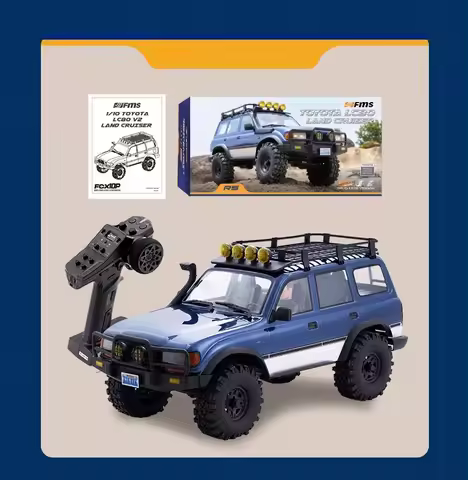 FMS FCX10P Toyota Land Cruiser LC80 pro V2 1/10 Scale Remote Control Electric Off-Road Climbing Car 