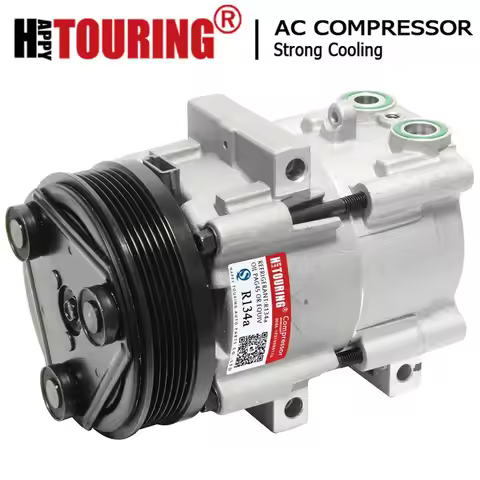 Air AC compressor For Ford Escape Mazda Tribute 2001-2007 4L8Z19V703CA F3DZ19D784A BU2Z19V703HA CO 1