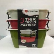 2 Tier, 3 Tier  & 4 Tier Tiffin Carrier - Mangkuk Tingkat Tiffin 2 Tier, 3 Tier & 4 Tier