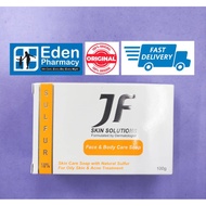 JF Skin Solutions Face & Body Care Soap Sulfur Soap ( 1 x 100g ) / ( 2 x 100g ) / ( 4 x 100g ) / ( 2