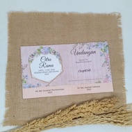 Unique, Modern, Affordable Rustic Wedding Invitations [Code: C68]